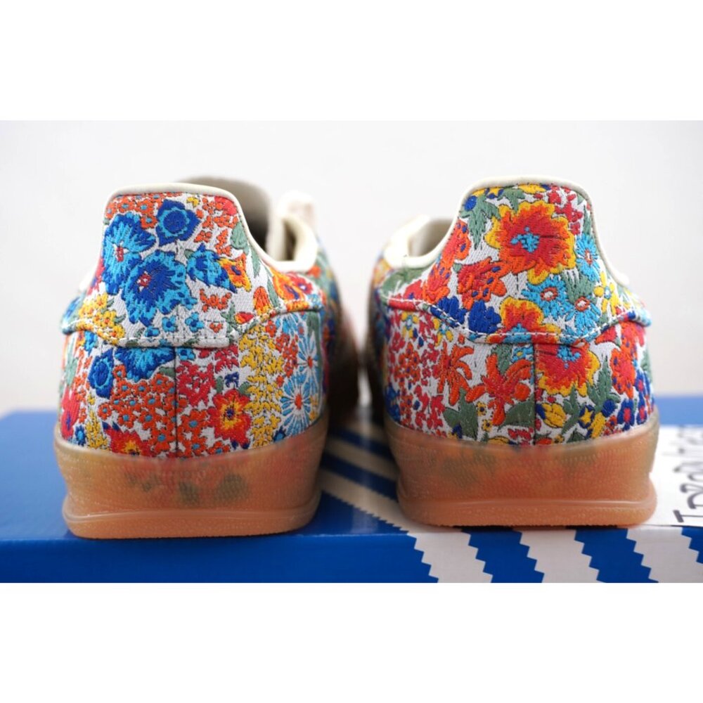 Adidas Gazelle Indoor x Liberty London 'Floral Embroidery' Women's Shoes - Picture 7 of 9